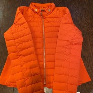 NEW - Puffer Jacket - Size S Orange